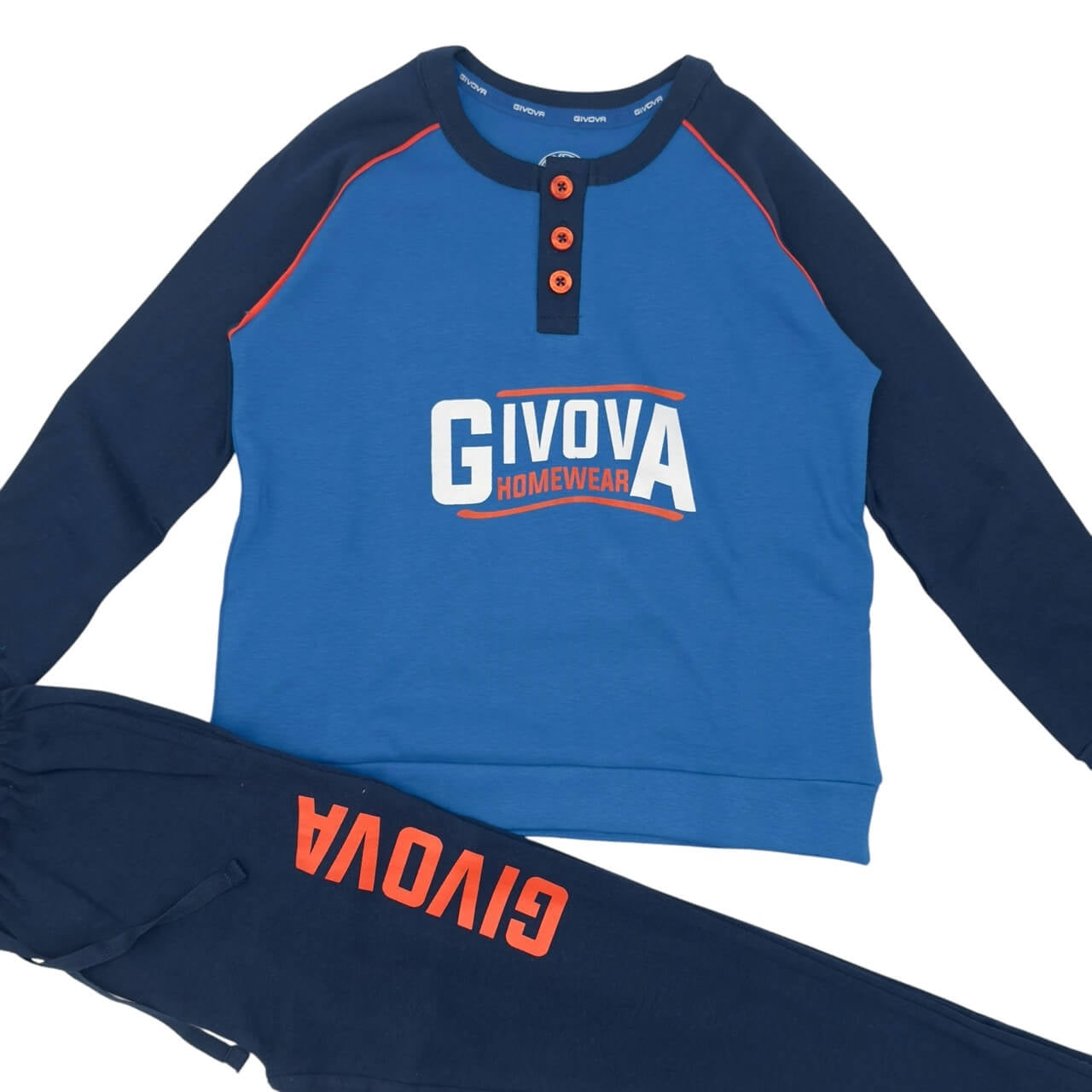 Givova Baby-Pyjama aus warmer Baumwolle
