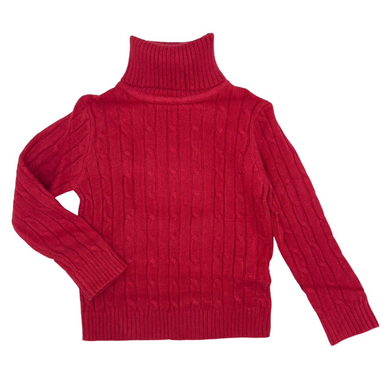Baby-Pullover mit hohem Kragen