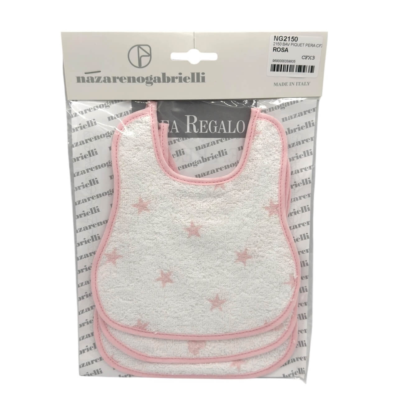 3 Lätzchen aus Frottee