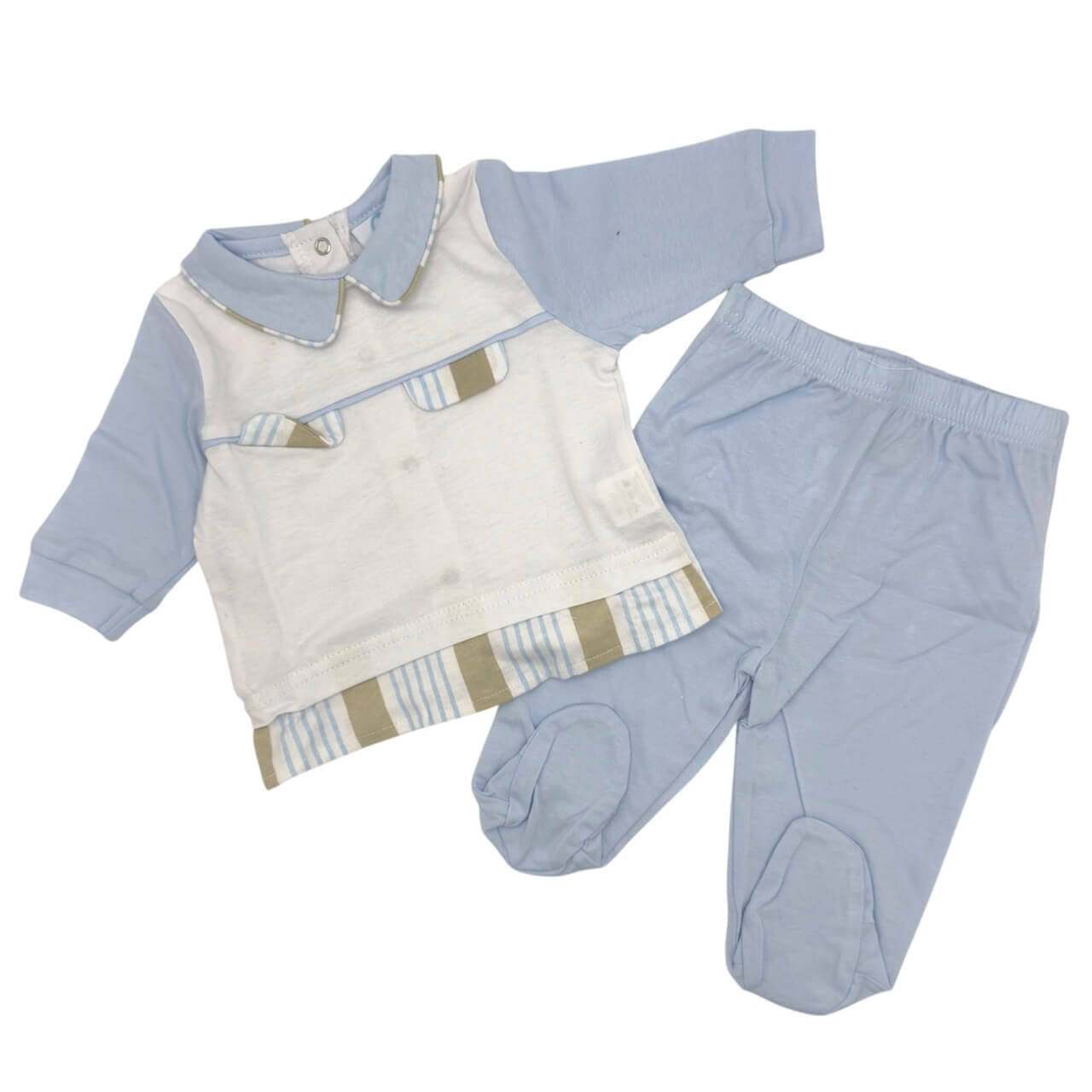 Baumwoll-Strampelanzug