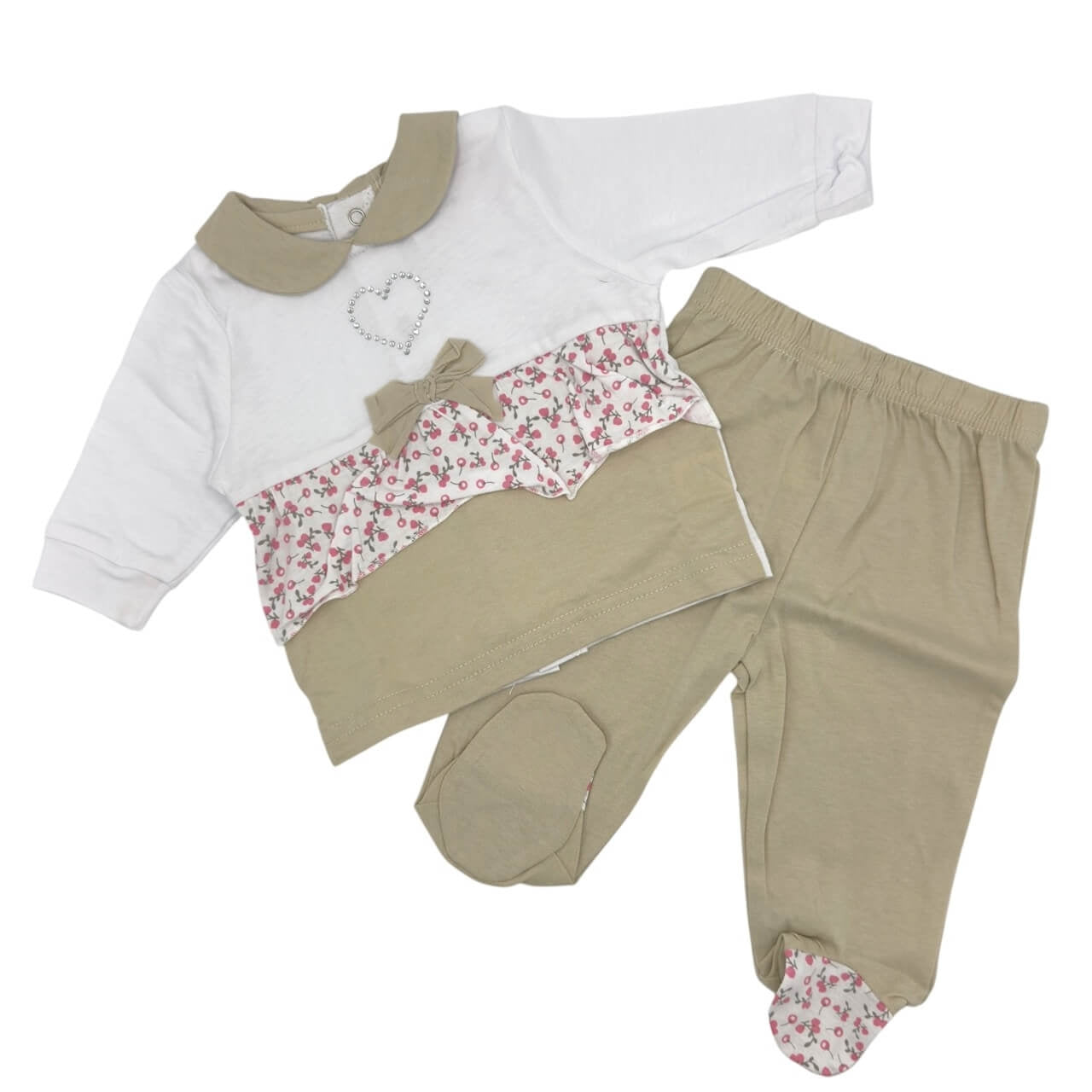 Baumwoll-Strampelanzug