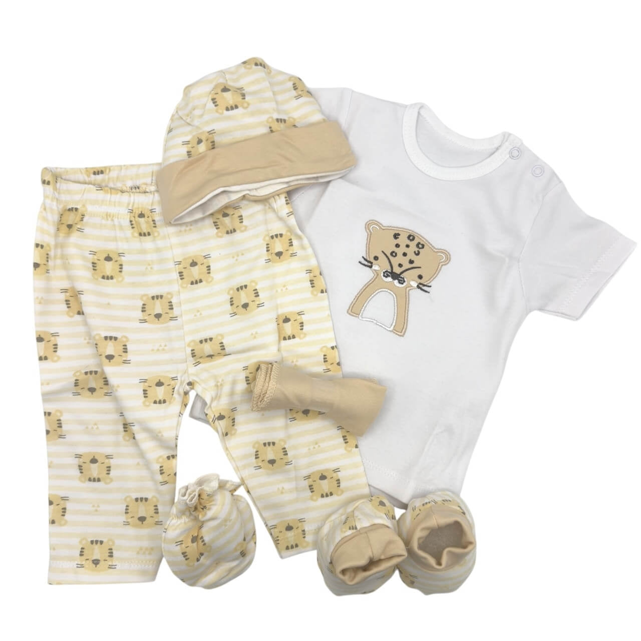 Gemischtes Geburtsset + 6-teiliger Geschenkkorb