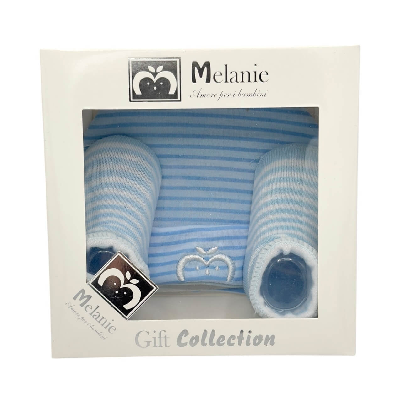 Babyschuhe und Mütze Set