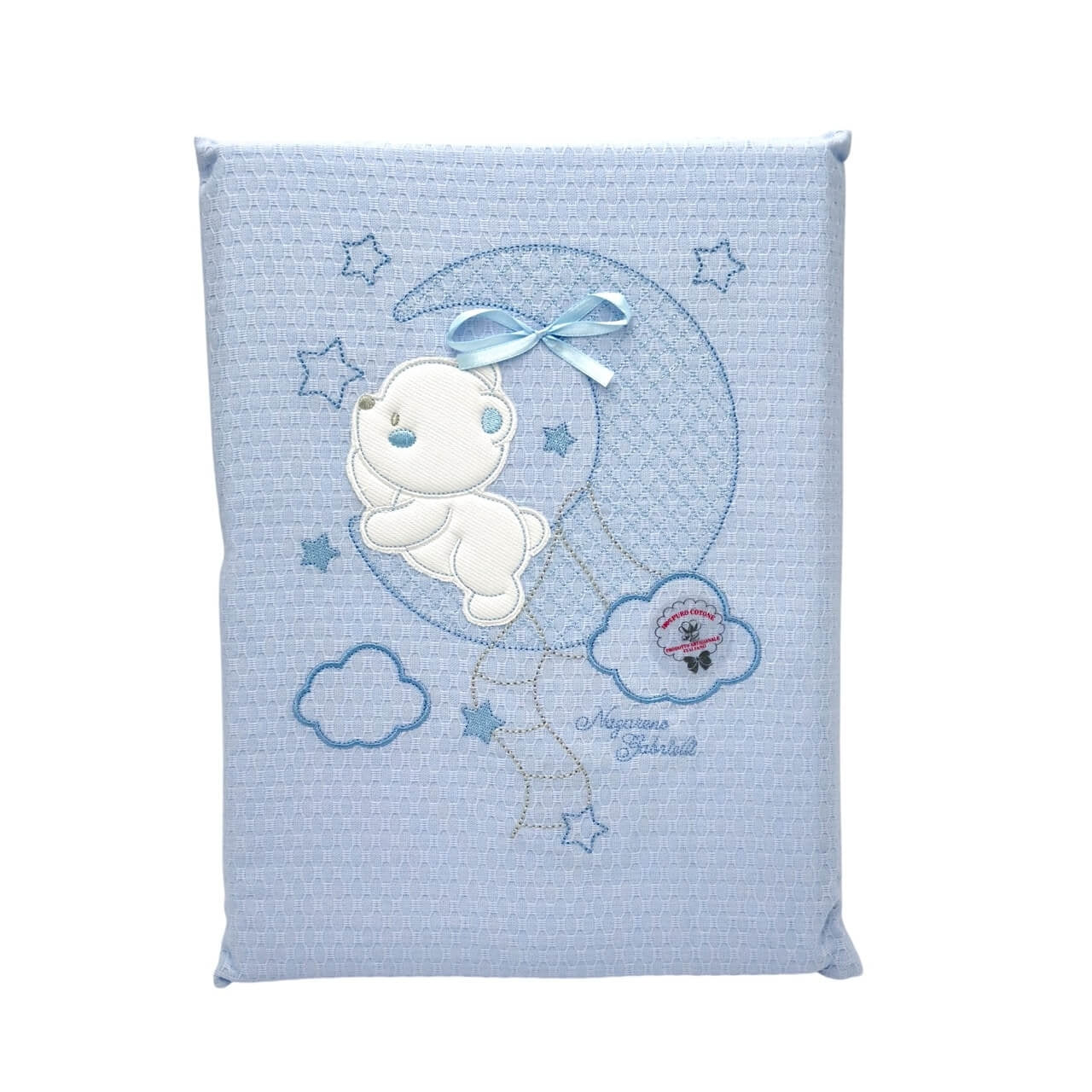 100 % Baumwolle Nazareno Gabrielli Kinderbettdecke – Piquet-Stoff