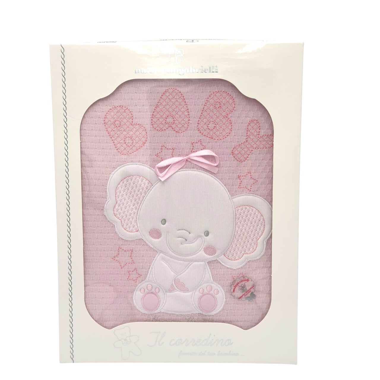 100 % Baumwolle Nazareno Gabrielli Kinderbettdecke – Piquet-Stoff