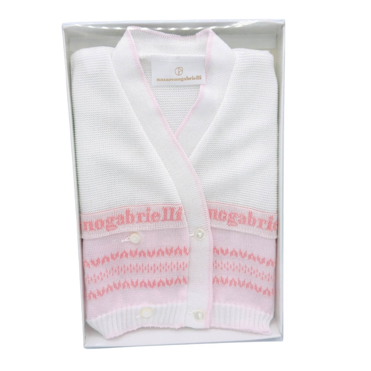 Cardigan Wickeltuch Wickeltuch aus Nazareno-Garn Gabrielli