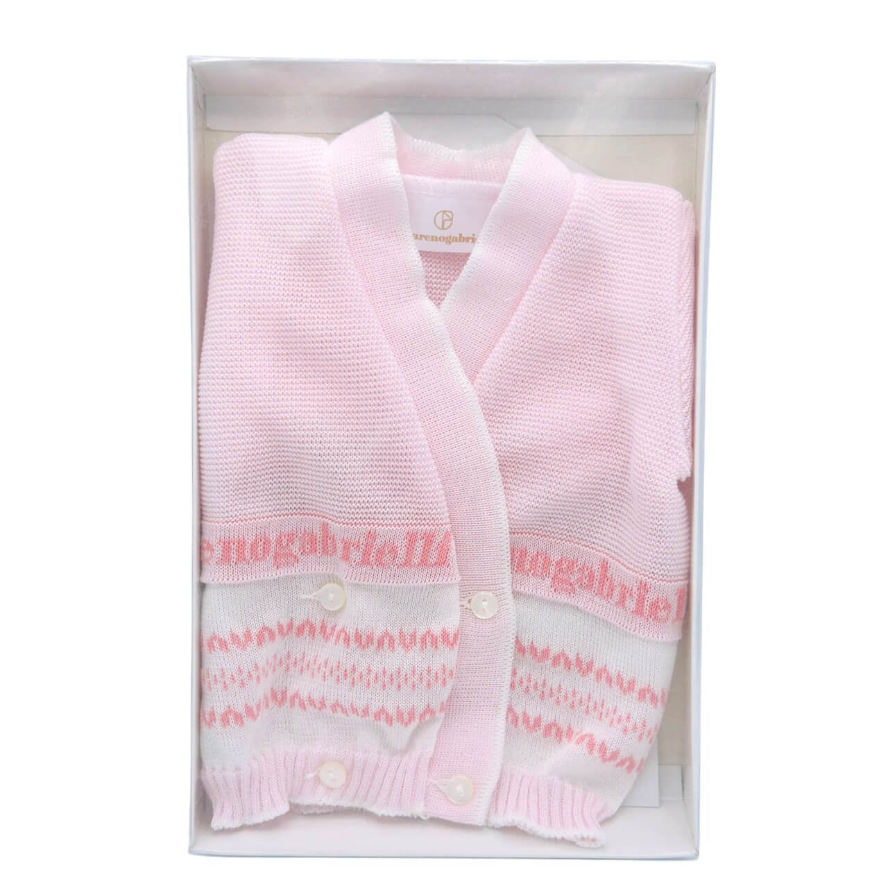 Cardigan Wickeltuch Wickeltuch aus Nazareno-Garn Gabrielli