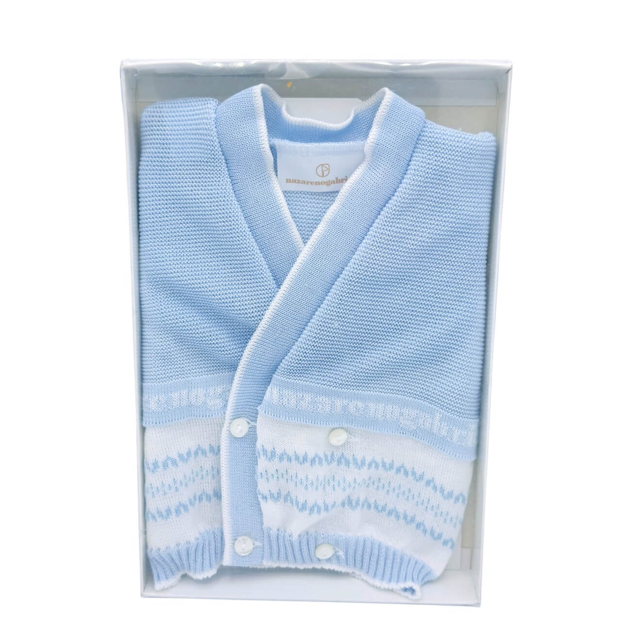 Cardigan Wickeltuch Wickeltuch aus Nazareno-Garn Gabrielli