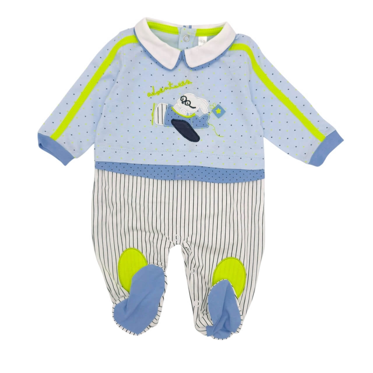 Bidibimbo-Strampler aus Baumwolle