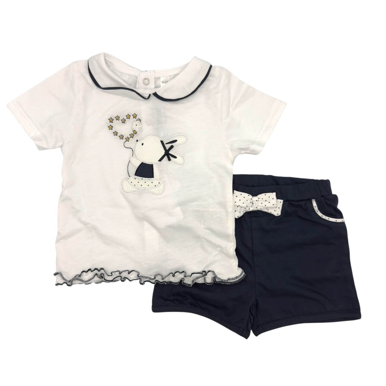 Baby-Outfit für Mädchen, 100 % Baumwolle