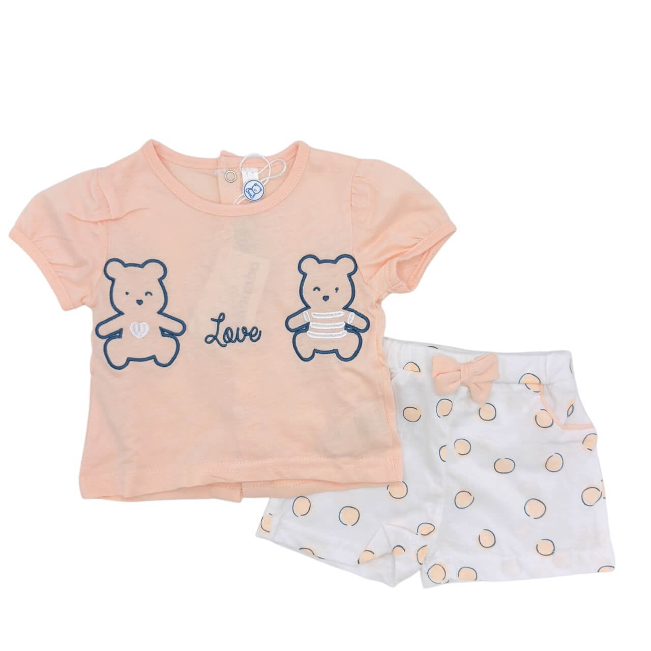 Baby-Outfit für Mädchen, 100 % Baumwolle