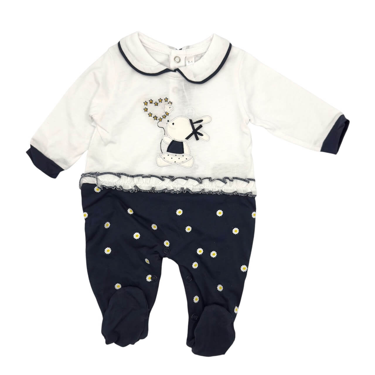 Bidibimbo-Strampler aus Baumwolle