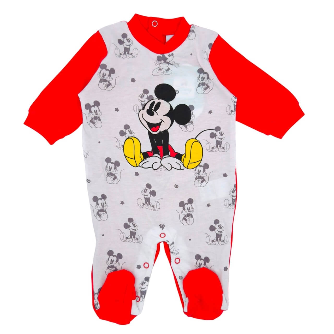 Disney Mickey Mouse Einteiler aus 100 % Baumwolle