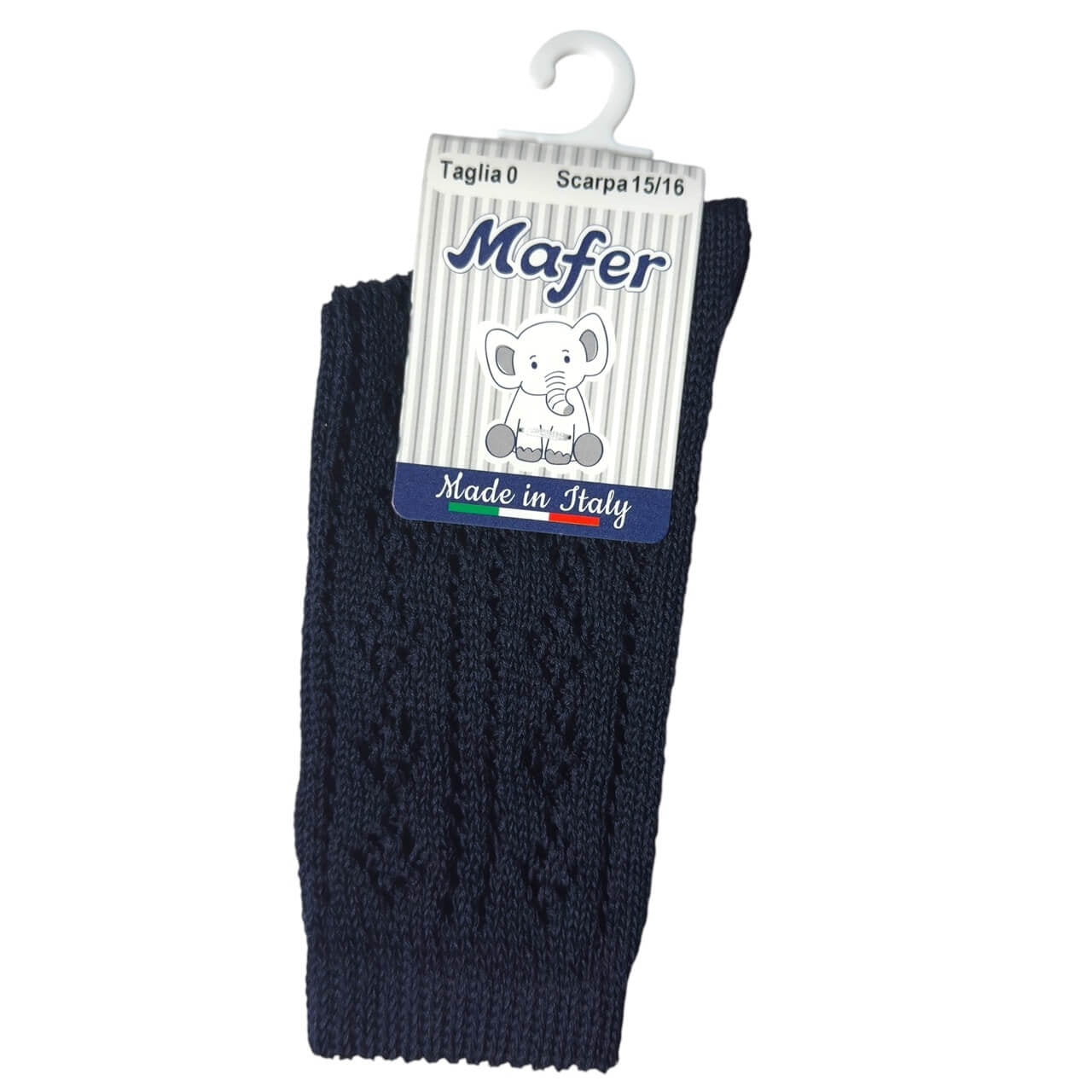 Perforierte Baumwollsocke