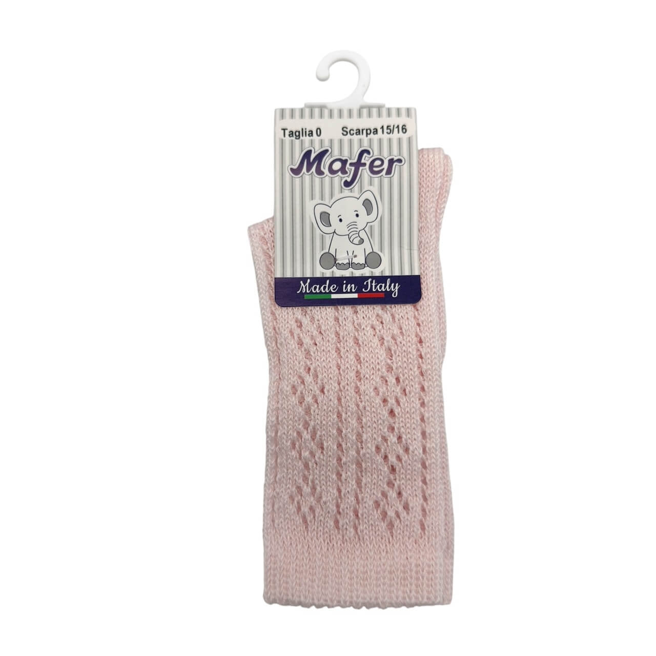 Perforierte Baumwollsocke