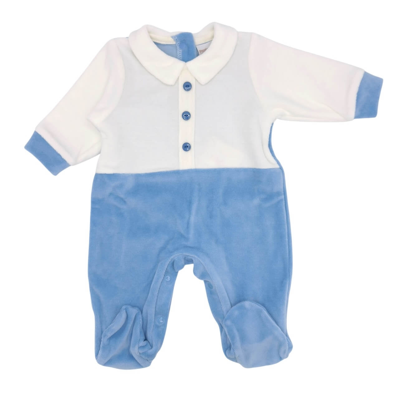 Preziosini Chenille-Strampelanzug