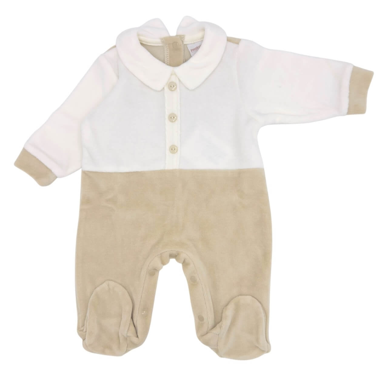 Preziosini Chenille-Strampelanzug