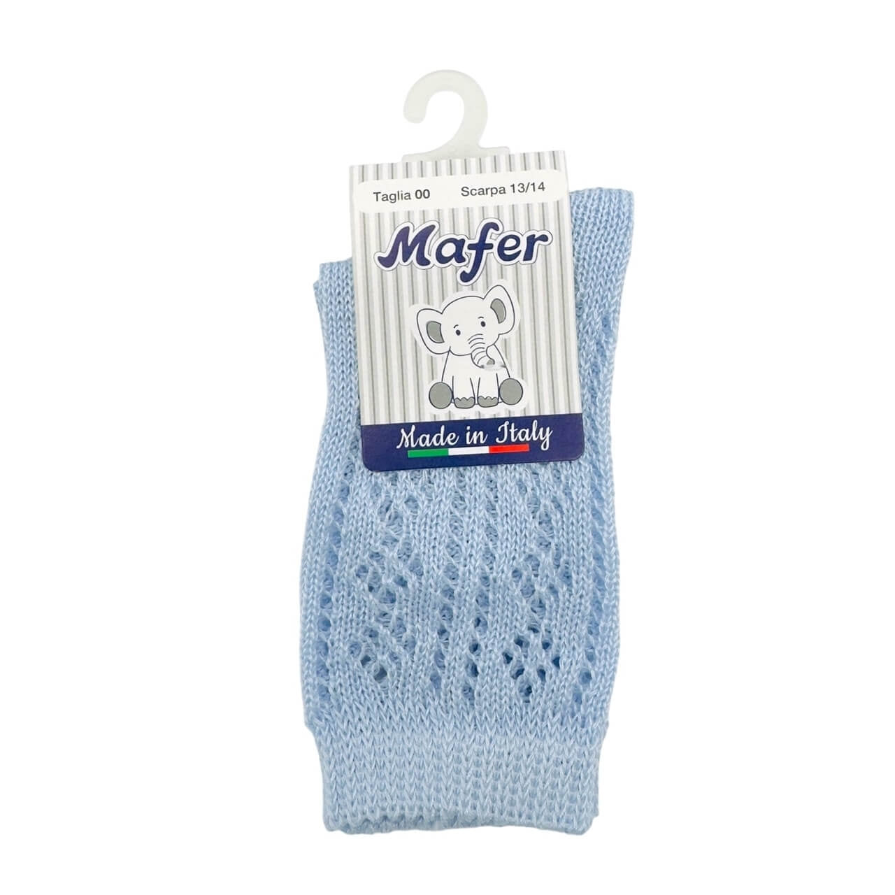 Perforierte Baumwollsocke