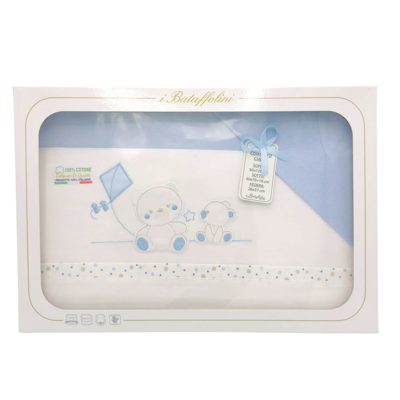 Komplettes Wiegen-/Kinderbett-Set, 100 % Baumwolle