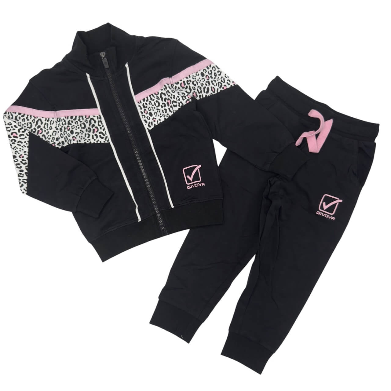 Givova Baumwoll-Trainingsanzug für Mädchen