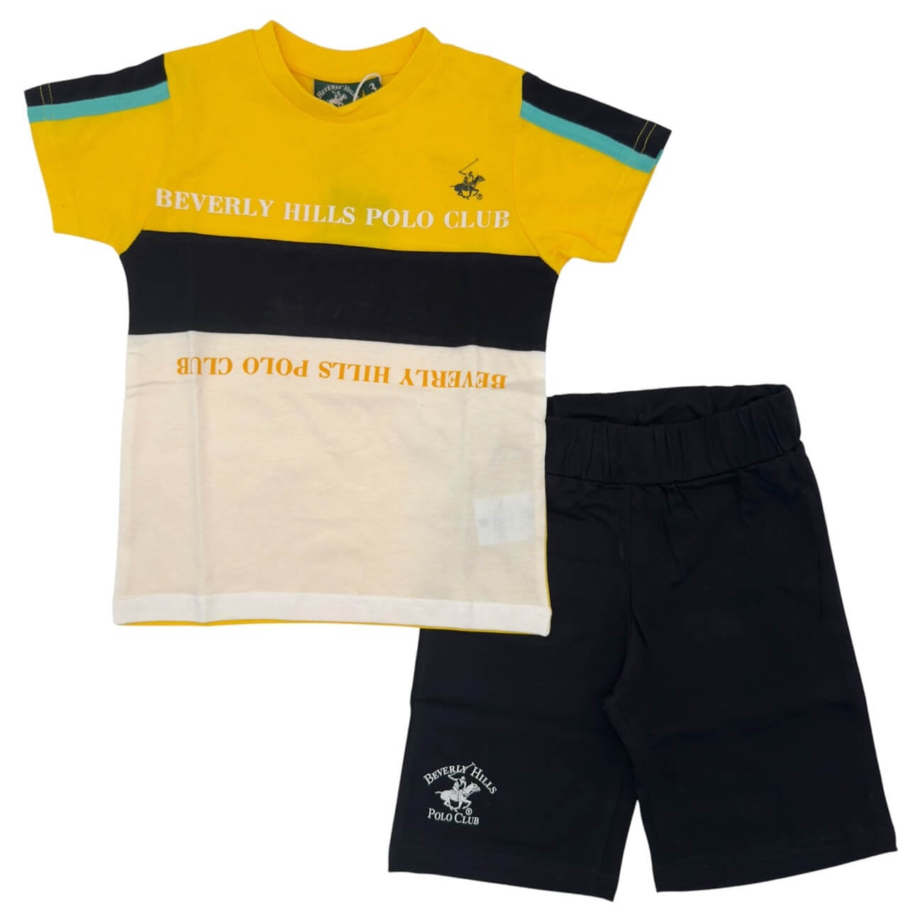 Beverly Hills Kinder-Poloshirt-Set