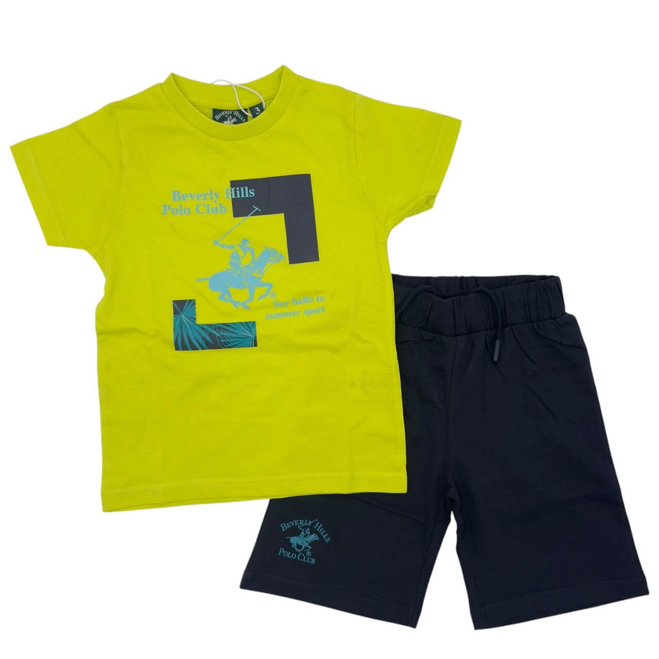Beverly Hills Kinder-Poloshirt-Set