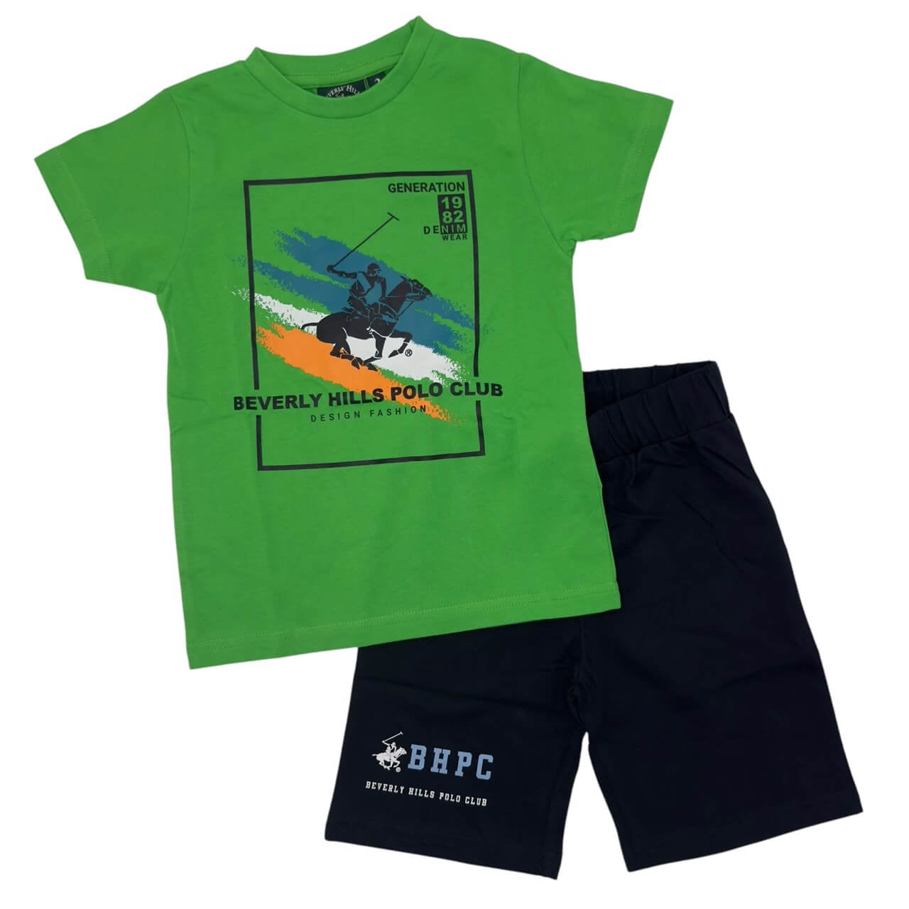 Beverly Hills Kinder-Poloshirt-Set