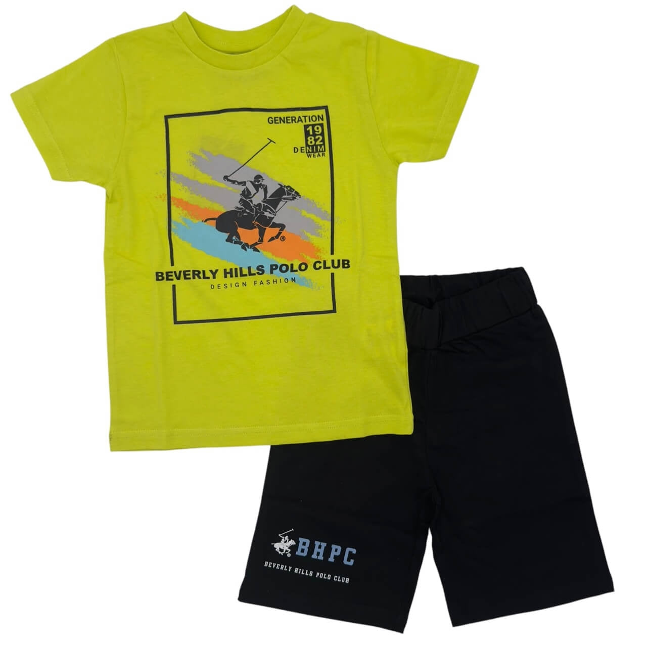 Beverly Hills Kinder-Poloshirt-Set