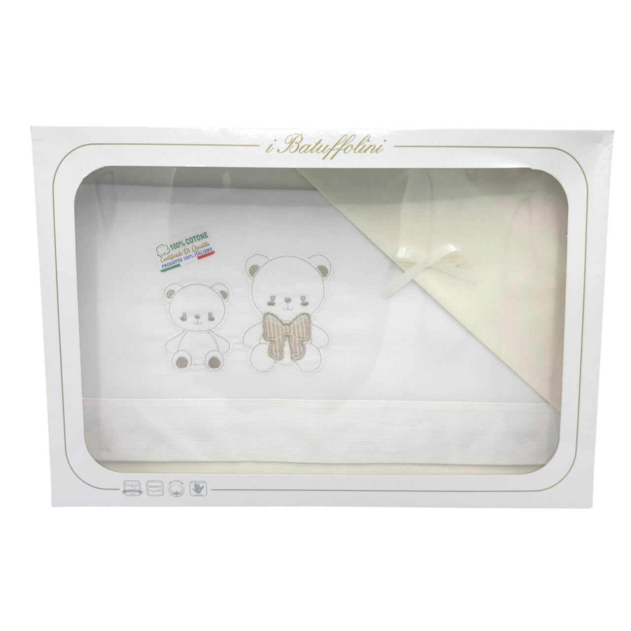 Komplettes Wiegen-/Kinderbett-Set, 100 % Baumwolle