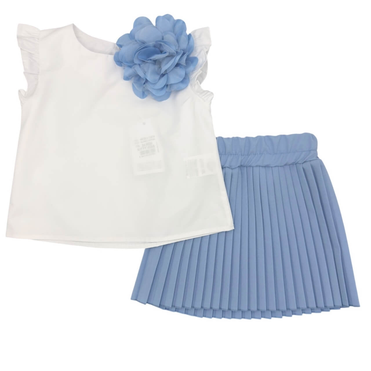 Kompletter Faltenrock für Mädchen