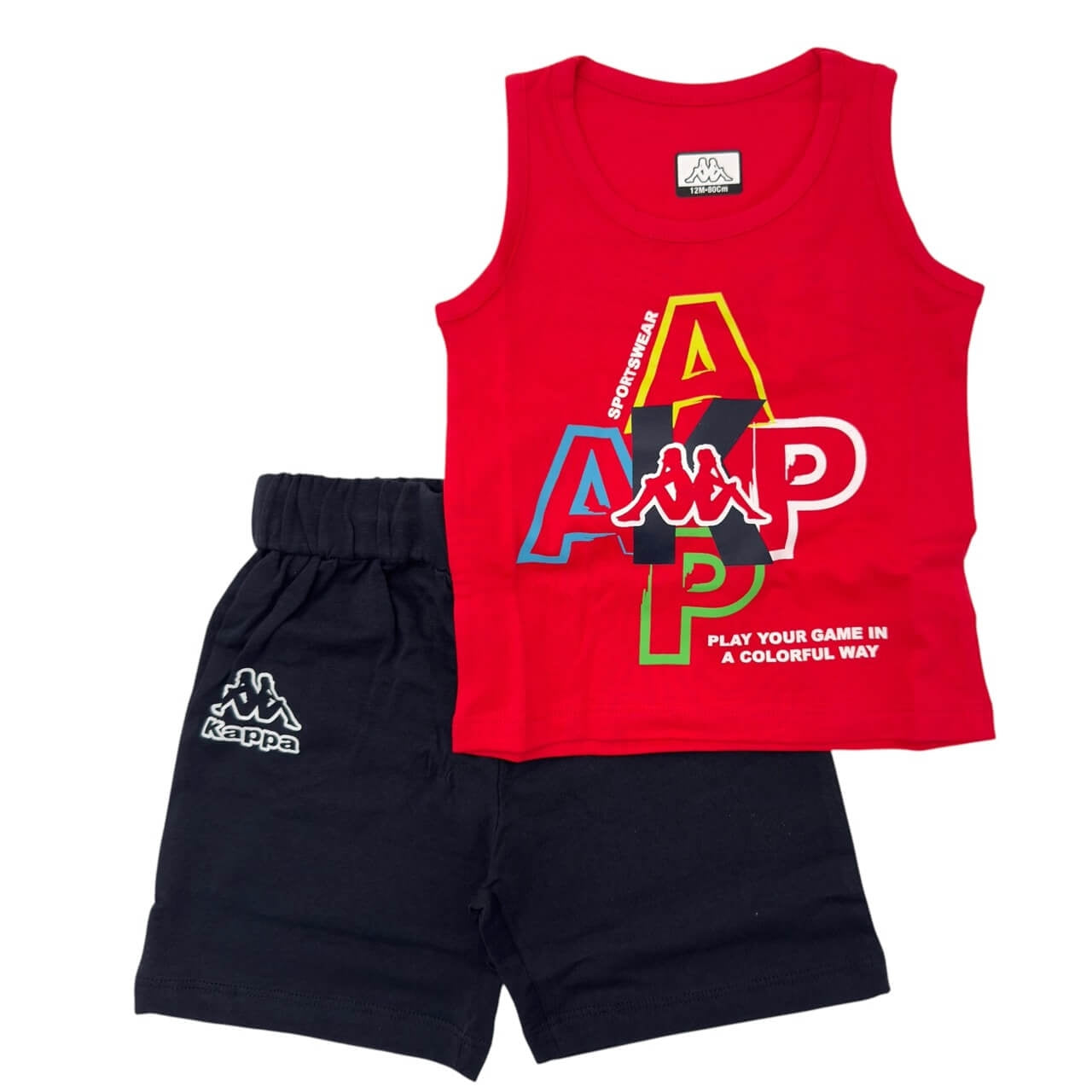 Kappa Neugeborenen-Tanktop-Set