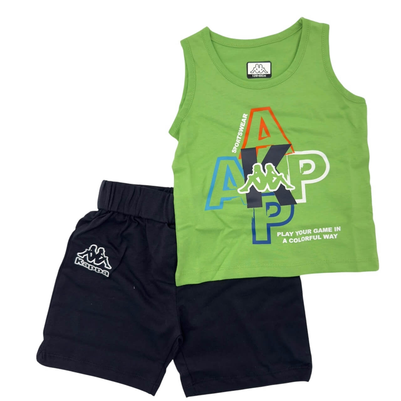 Kappa Neugeborenen-Tanktop-Set