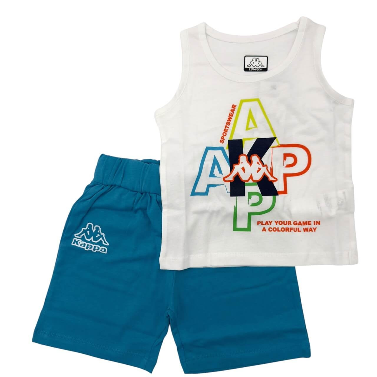 Kappa Neugeborenen-Tanktop-Set
