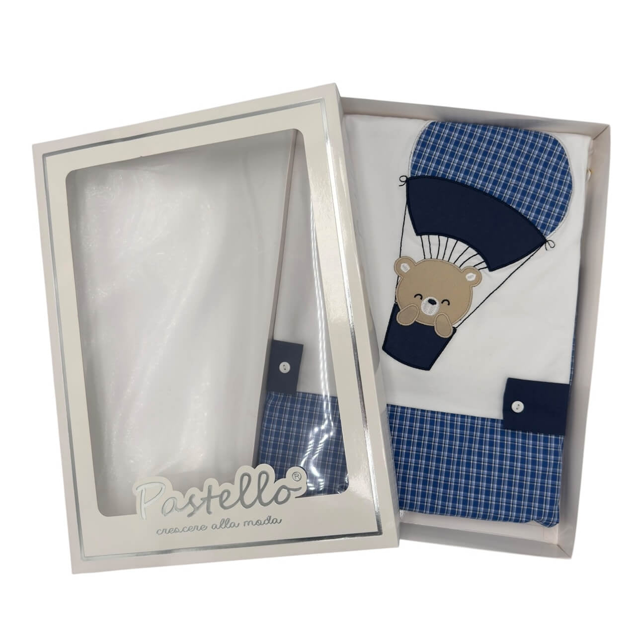 Kinderwagendecke aus Baumwolle, 75 x 95 cm