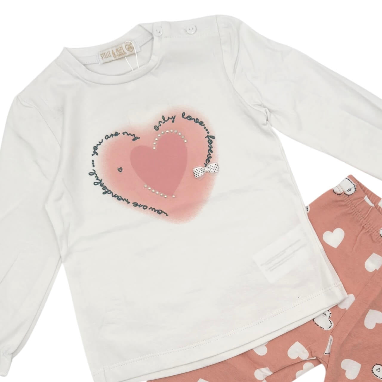 Baby-Mädchen-Baumwoll-Outfit