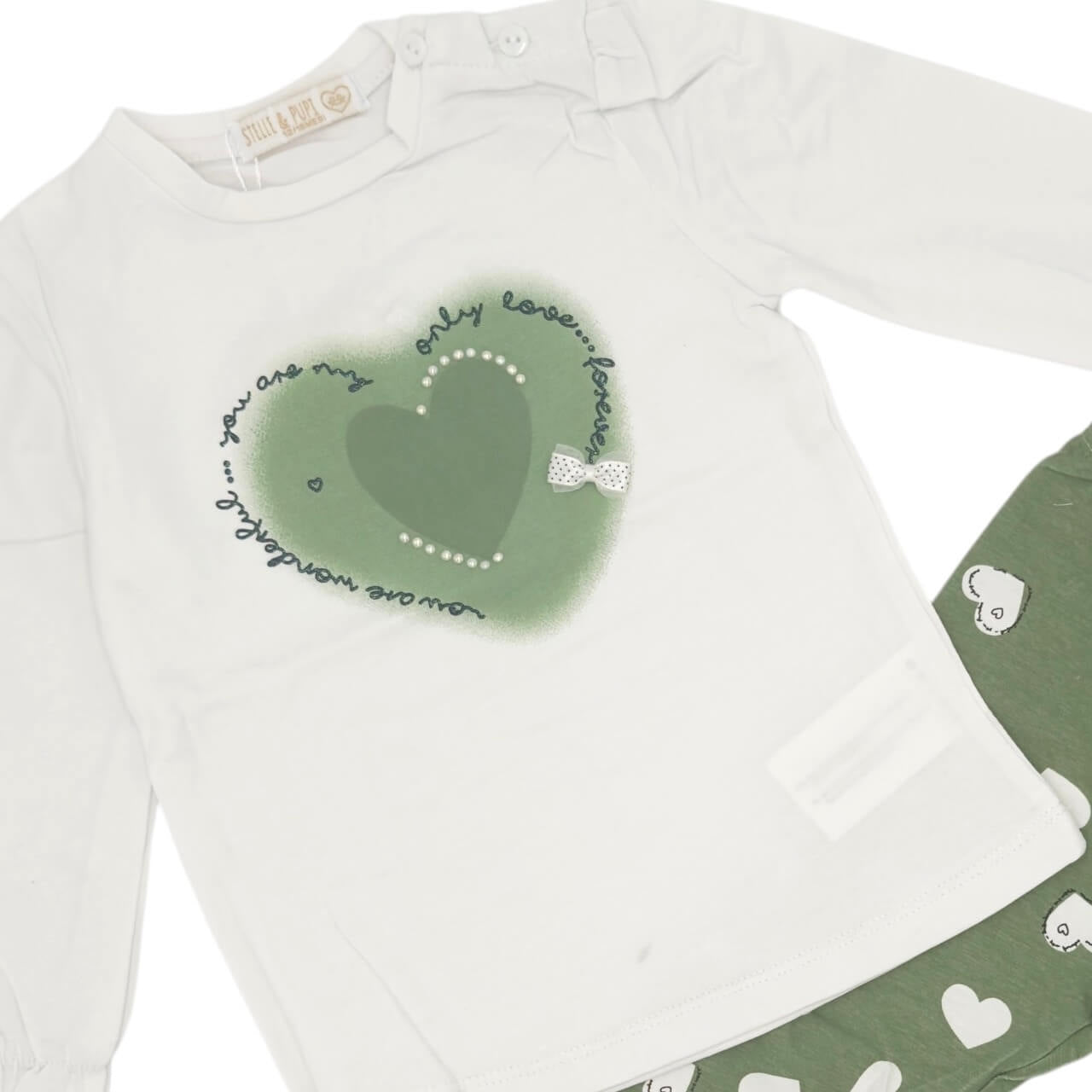 Baby-Mädchen-Baumwoll-Outfit