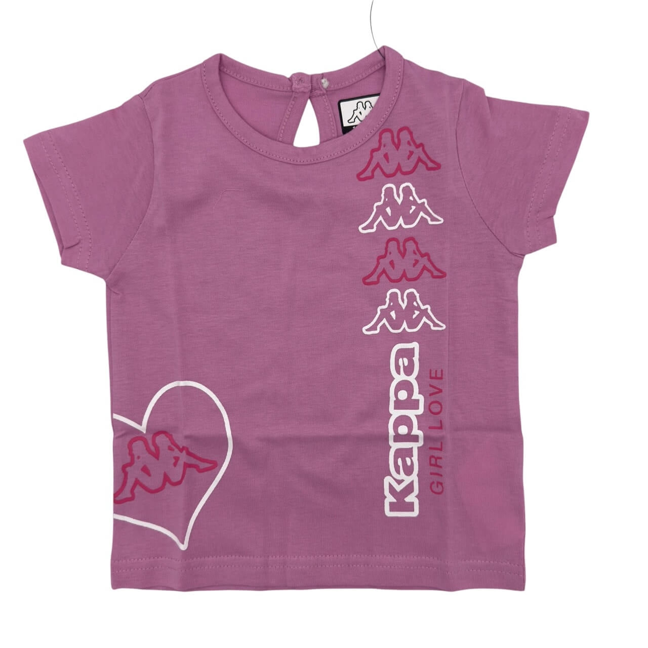 Kappa Baby-Mädchen-T-Shirt mit halben Ärmeln