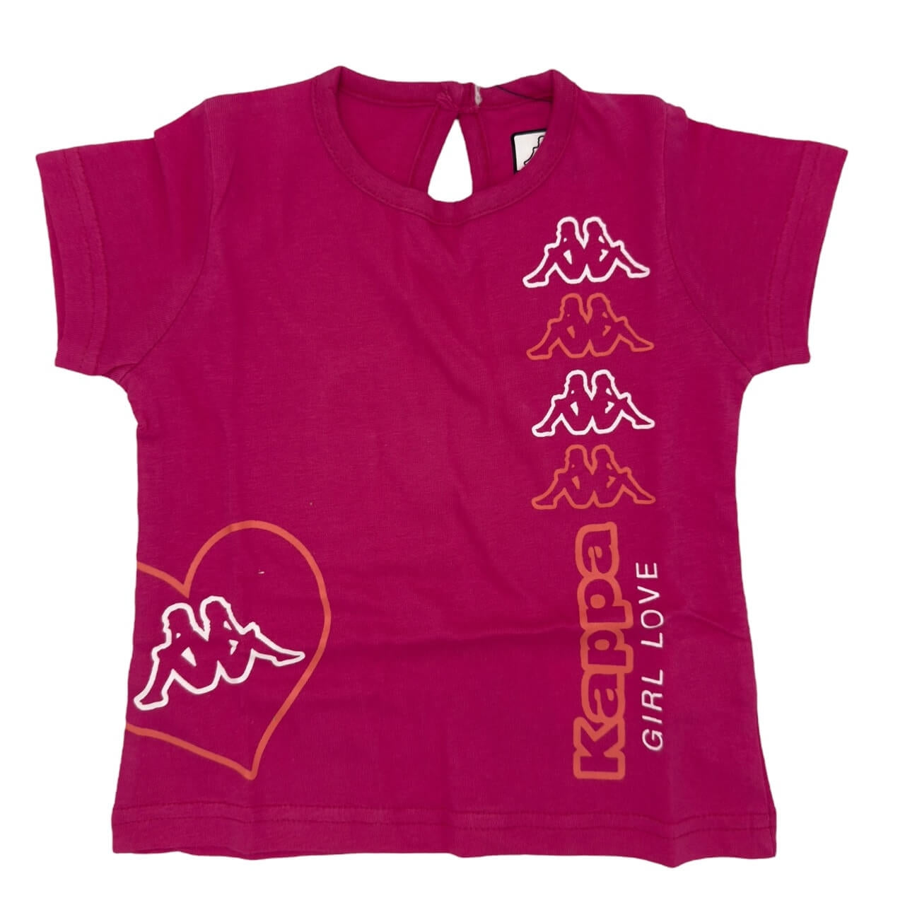 Kappa Baby-Mädchen-T-Shirt mit halben Ärmeln