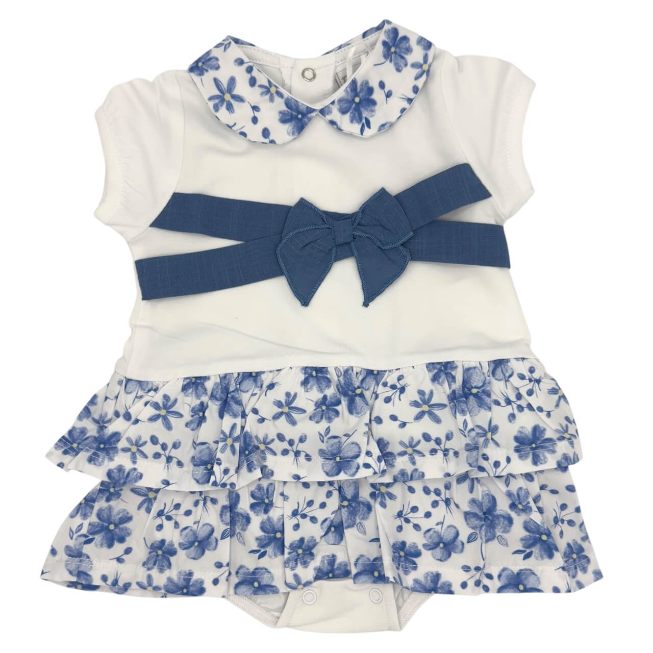 Stramplerkleid aus Baumwolle für Babys (Mädchen)