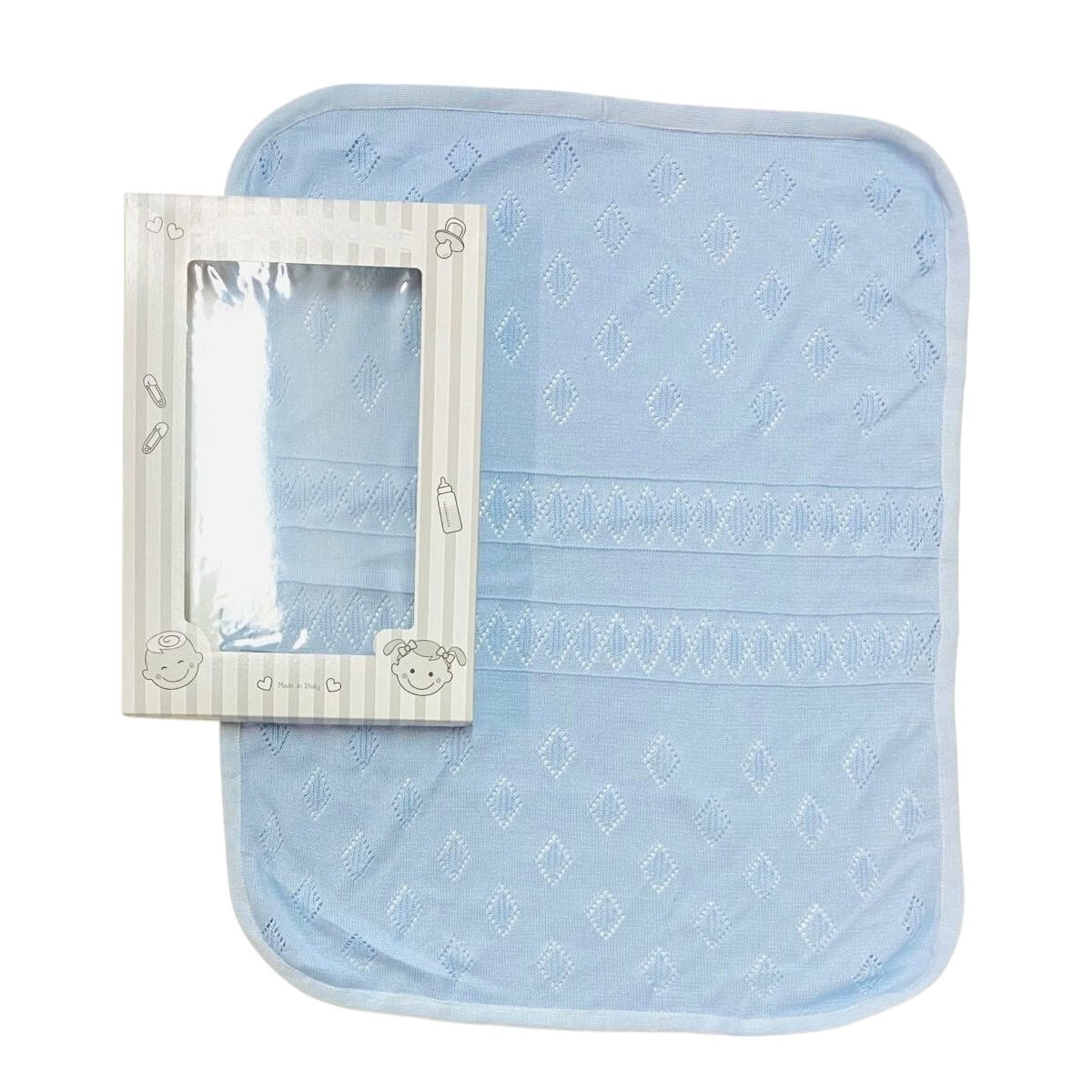 La Rocca-Schal aus Garn/Baumwolle, 70 x 90 cm