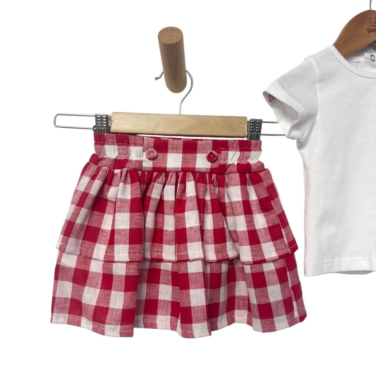 Baby-Mädchen-Baumwoll-Outfit