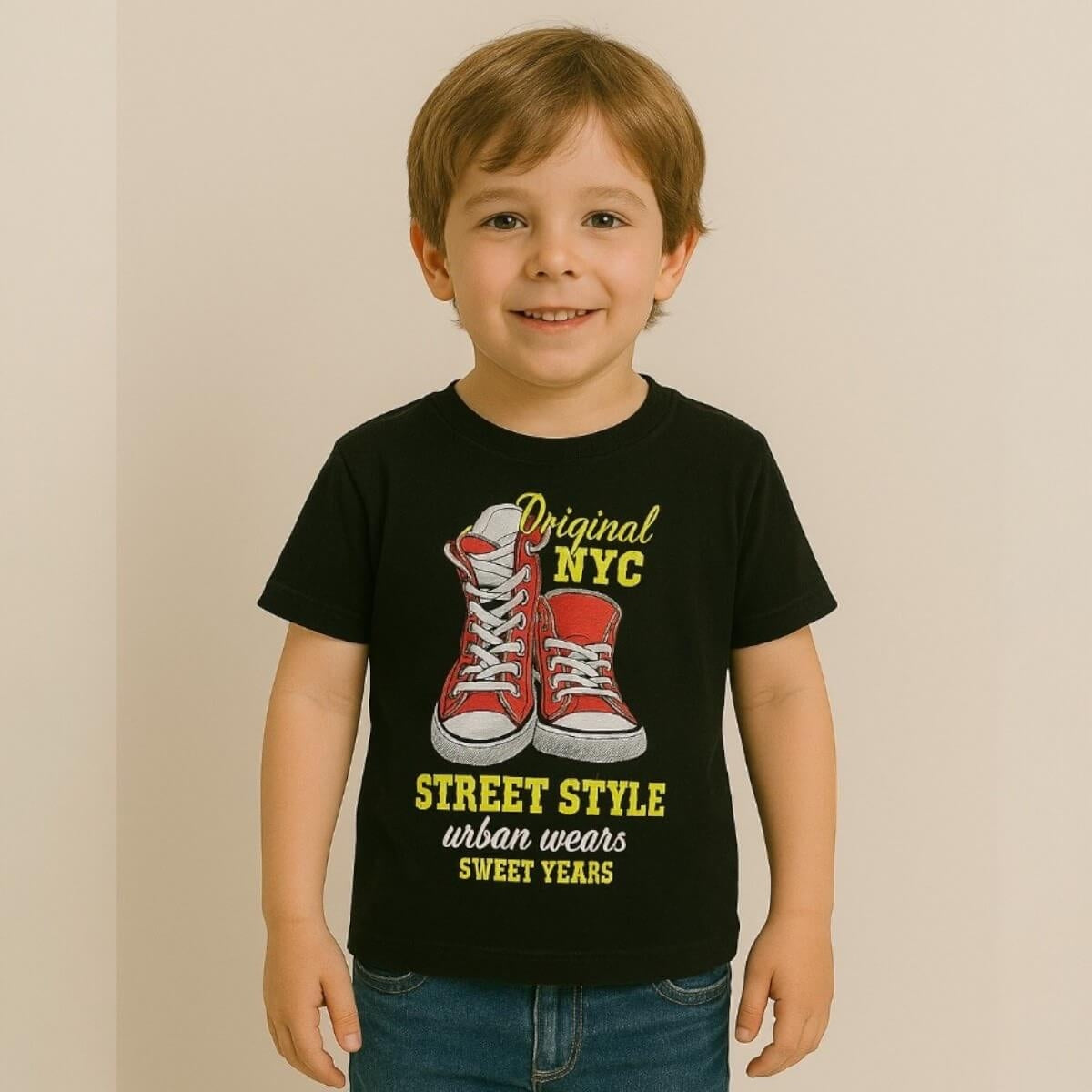 Sweet Years T-Shirt für 3/7-jährige Jungen