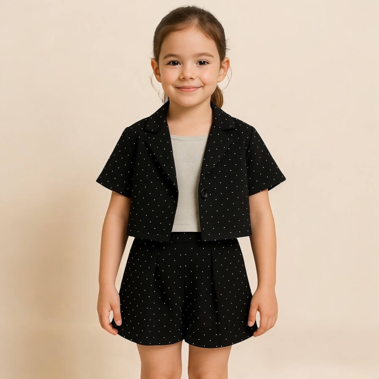 3-teiliges Diamonds Baby-Mädchen-Set