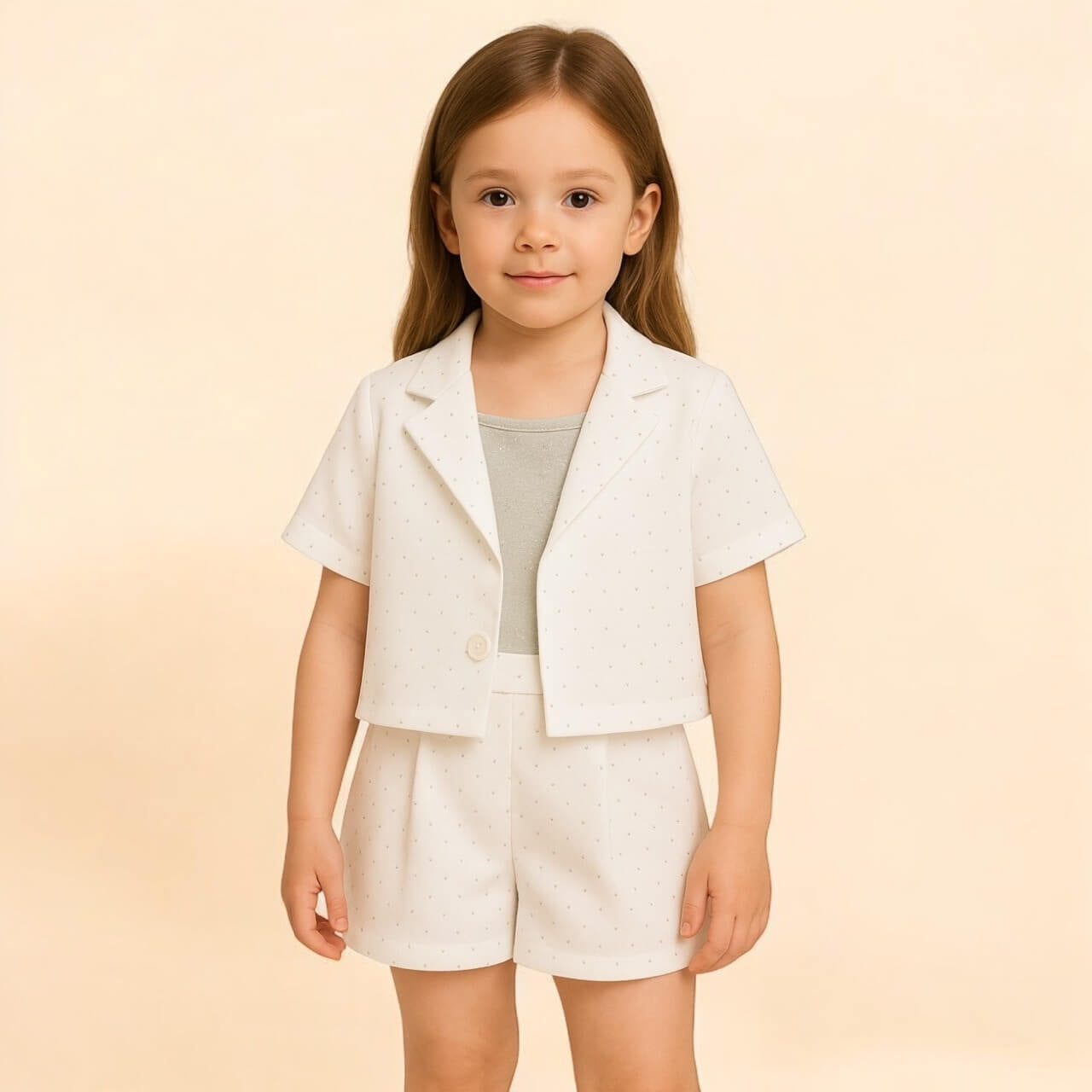 3-teiliges Diamonds Baby-Mädchen-Set