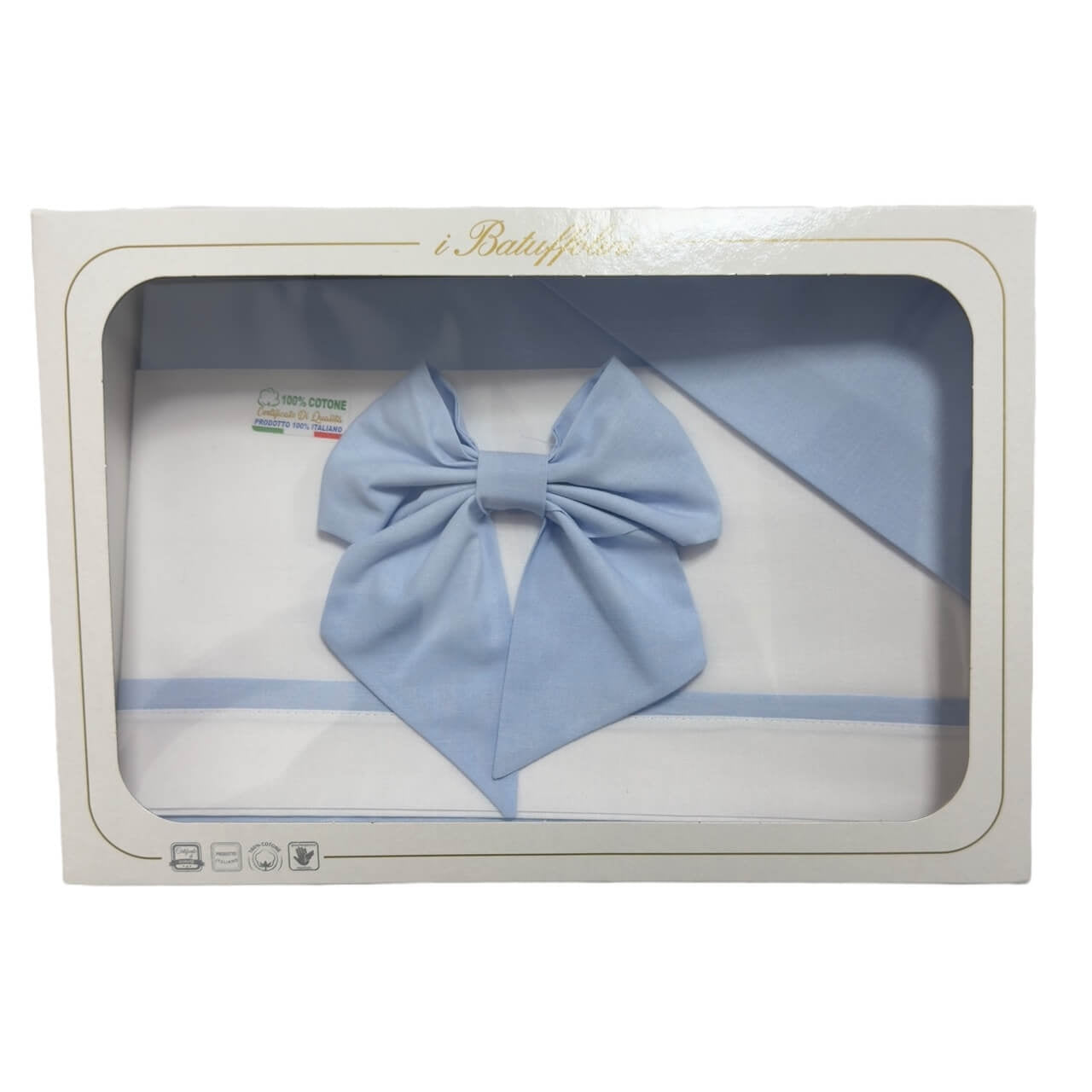 Ficco Kinderbett-Komplettset mit Balluffolini aus 100 % Baumwolle