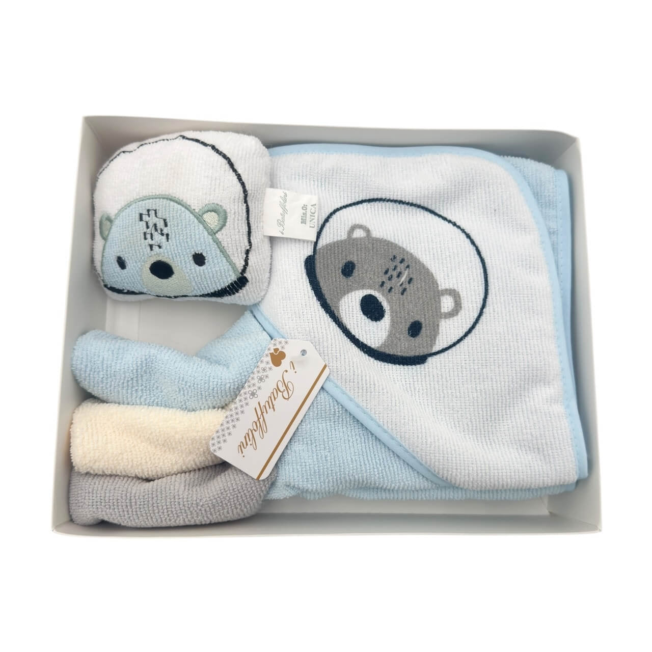 5-teiliges Dreieck-Bademantel-Set