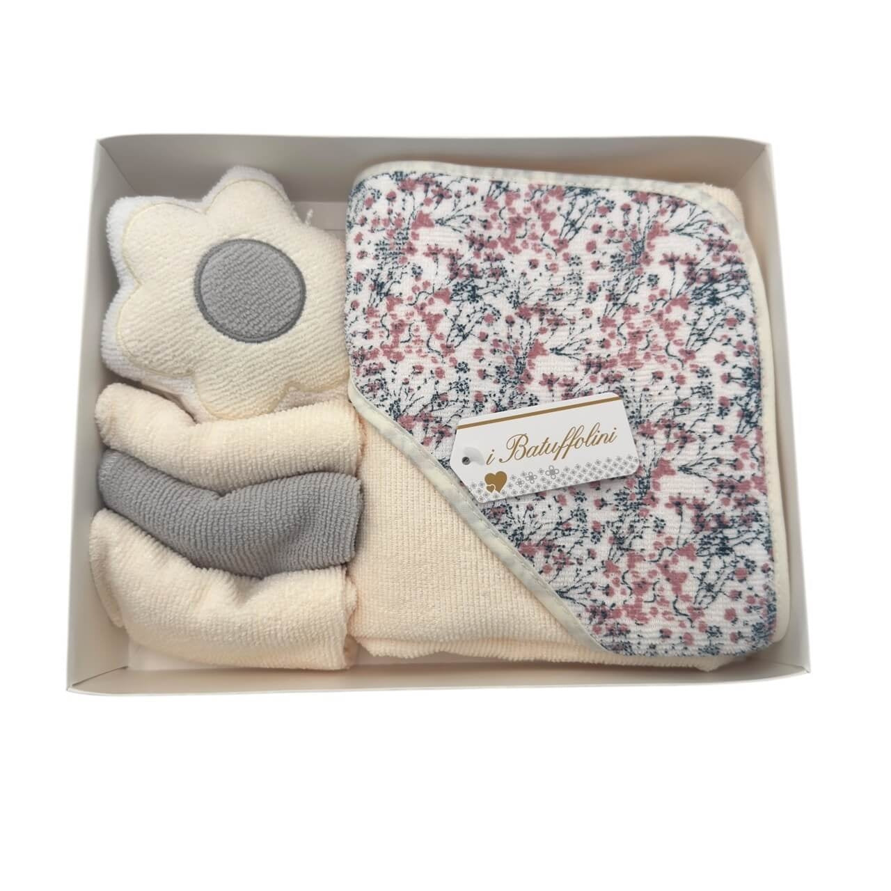 5-teiliges Dreieck-Bademantel-Set