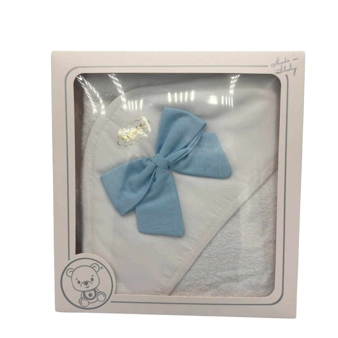 Dreieckiger Bademantel mit Schleife