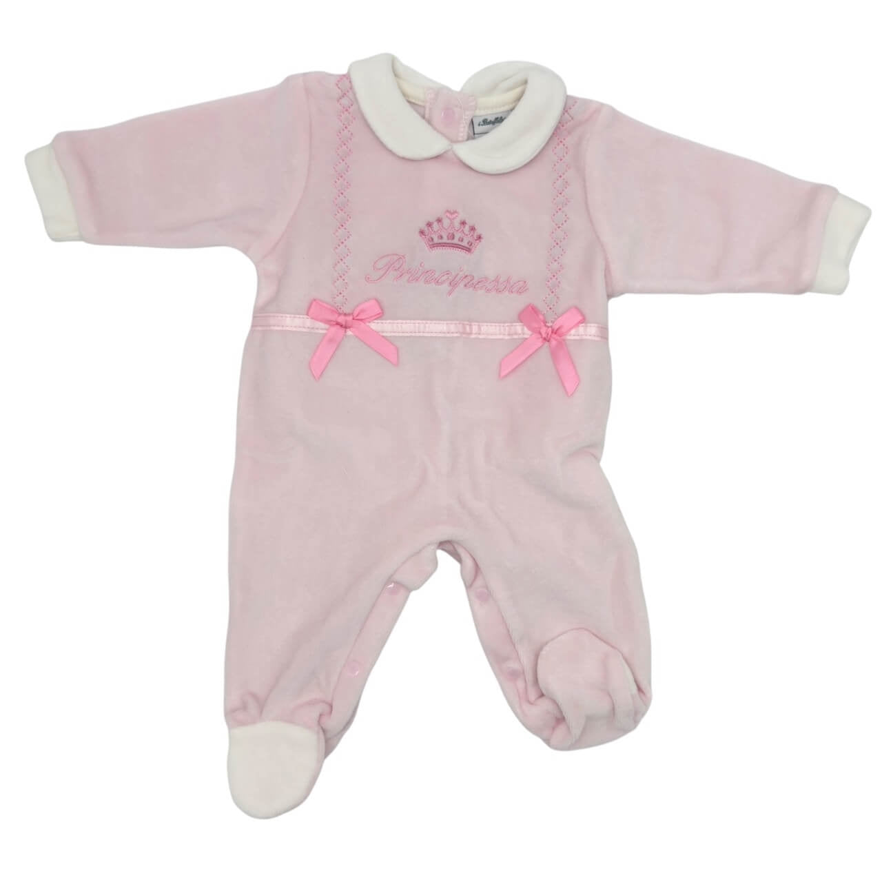 Chenille-Strampelanzug „Prinzessin Balluffolini“