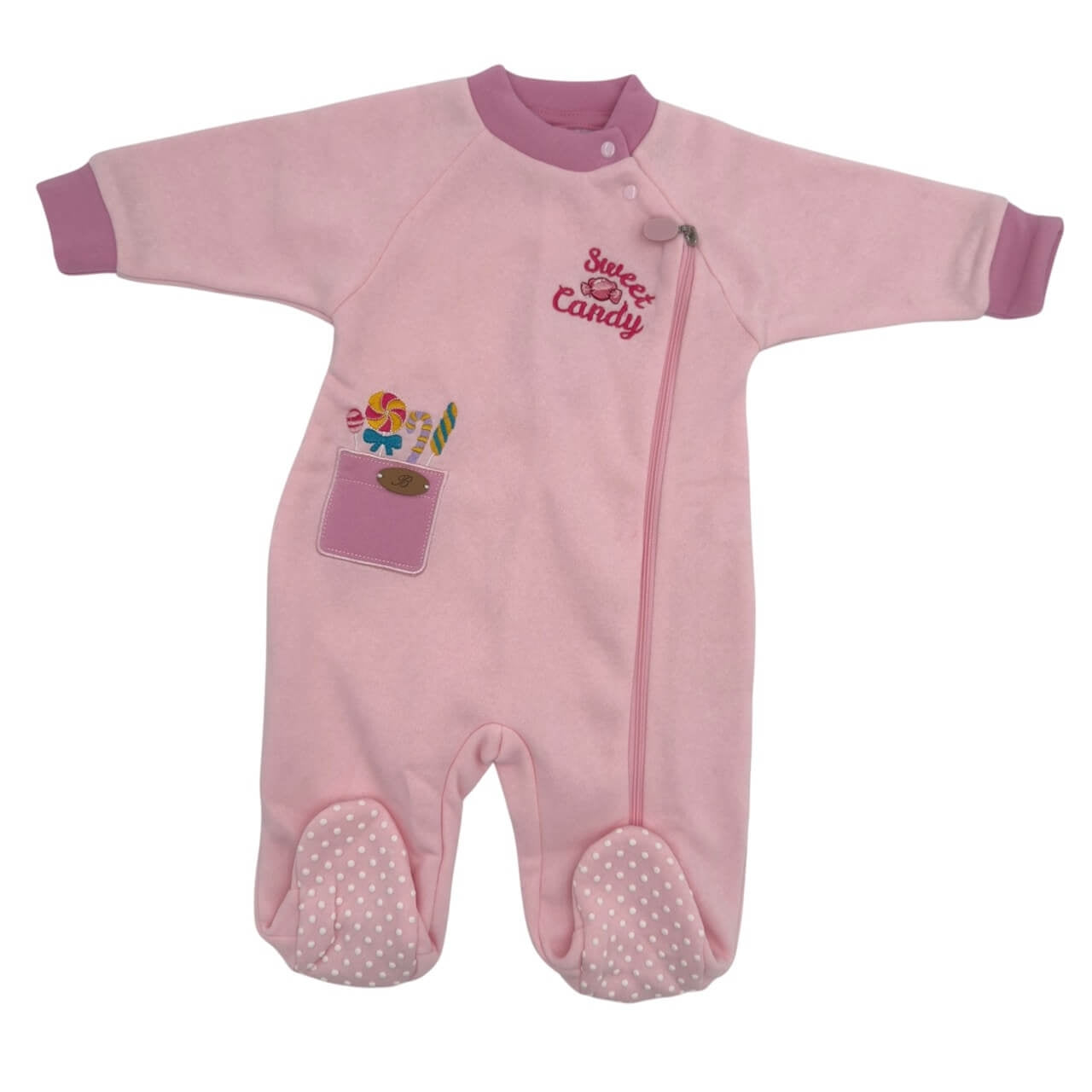 Plüsch-Schlafanzug für Baby-Mädchen